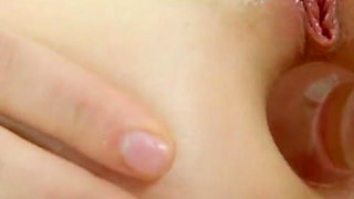 Cute blonde skinny teen gets ass fucked by ex boyfriend