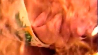 Pussy licked stockings clad mature ho fingers lesbian