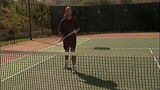 Ashlyn Gere & Sandi Beach FFM Threesome Orgy