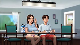 Hot Stepsister Fast Risky Kitchen Sex - Big Natural Tits Teen