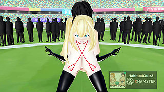 mmd r18 Swing big tits want to fuck lesbian cheating wife milf bbc erotic 3d hentai dildo anal