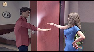 Game walkthrough featuring a visual novel with big tits and lots of adult fun