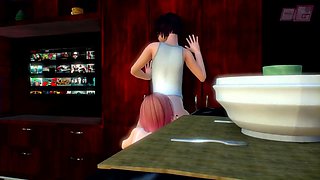 Insane dickgirl desired to gobble the anal invasion of a ultra-cute dude, after that she torn up his caboose decently - Super-sexy THREE DIMENSIONAL Hermaphroditism on Masculine