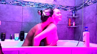 Bath time with my girlfriend