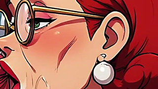 Lois MILF Redheads Sucking Cock (ai)