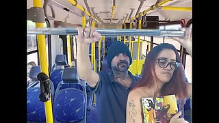 Hot Amateur Latina Gets Creampied on the Bus