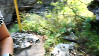 We got lost in the forest and I had to feed the girl with