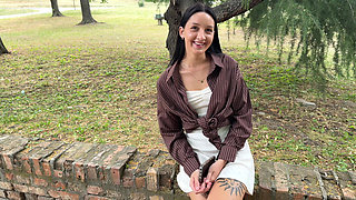 Park Hookup - Stranger Girl Sucks and Fucks Me Outdoors