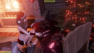 Final Fantasy - My Christmas 2025 Extravaganza Nude Remix Color WM (No Sound) By LazyProcrast Animation 3D Hentai