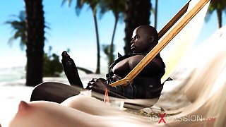 Fem's shaved porn by 3DXPassion