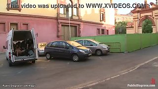 Spanish Lass Defiled by Strangers in Public: A Hardcore Bondage Encounter