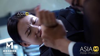 Secretary girl gets her intimate interview session with the boss