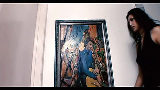 Fantasy Fuck As Hannah Rides The Devil Himself Til She's Coated In His Cum