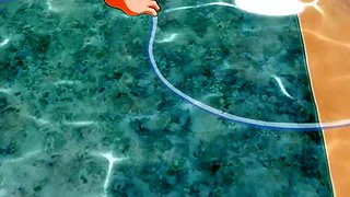 Lengthy haired Blonde hentai