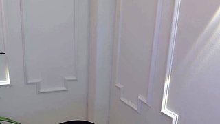 Chubby Brunette Big Boobs Dildo Masturbation