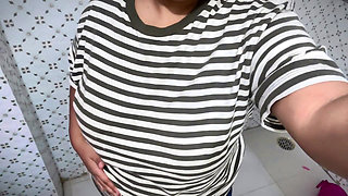 Arab Public Toilet Big Ass & Huge Boobs Hot Girl After College!