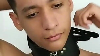 Playful Catwoman Toys with Lonely Latino Boy!