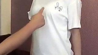 First Shoot Triple Finish. Busty Hotel Staff Ends Service in Deep Creampie