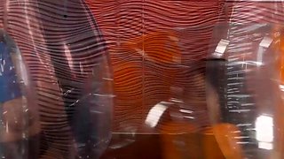 Bubble boobs fun with DaCada and Ashley Cumstar