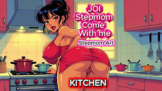 JOI Stepmom Excited to the limit - Come with me 100% You'll cum - Dirty Talk