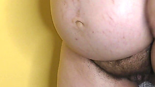 9 Month Pregnant Wife Try Seduce You for No-condom Fast Sex - Milky Mari