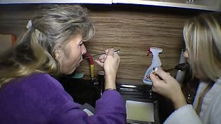 Petra Wegat & SweetSusi Hot German MILF Lesbian Pissing Fetish Dirty Talk