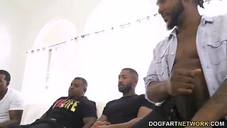 Avi Love Gets DP'd By 6 BBCs In Hot Gangbang Scene