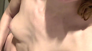 Student Slut Gets It on College Toilet!