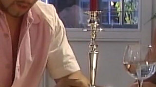 German MILF Takes Rough Fuck in the Toilet