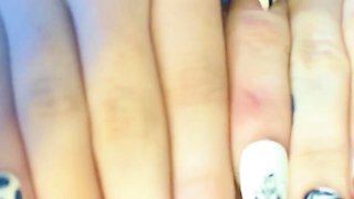 Blonde Teen Solo Masturbating On Webcam