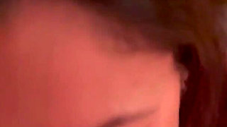 Hot MILF Gives Her Husband an Amazing Blowjob and Swallows the Load After Rimjob.