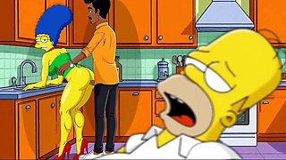 Married Housewife Fucks with Everyone. Compilation Animation.