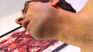 German Teen Gets a Facial After Perfect Blowjob