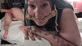 Hijabi Cripple Bum BDSM From Both Angles