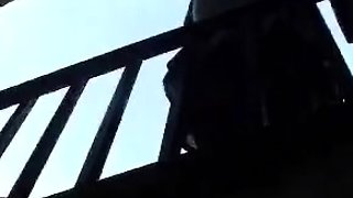 turkish college girl fake upskirt bus station