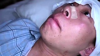 Amateur Asian Lady blowjobs and jerking