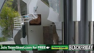 Freeuse step-mom & stepdaughter pay rent to the landlord with porn - black friday sensational