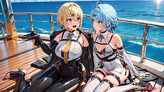 4 Zenless Zone Zero Women Crash the Captain's Yacht and Beg Forgiveness on an Island