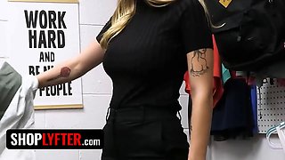 Do not shoplift if you have big Natural Tits shoplyfter free-for-all utter vid