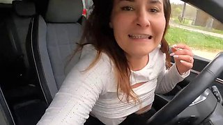 A Stranger Surprises Kat Aluna in a Park