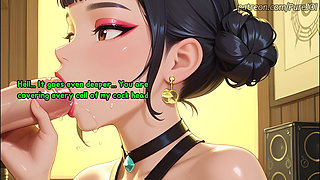 You were desperately trying to fill idol Zoey with your semen (Sex JOI)