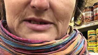 Flashing My Tits in Supermarket to Show You How Cold It Was!