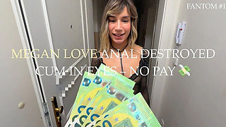 Megan Love Face Fuck & Foot Worship - Messy Blowjob & Foot Domination POV