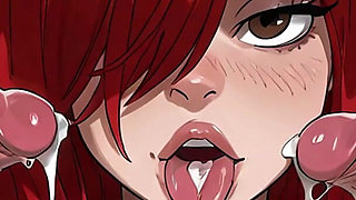 Anime Girl Erza Scarlet