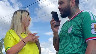 GIVING AWAY TICKETS TO THE WORLD CUP