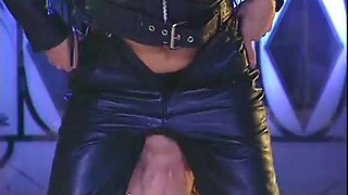 Sexy brunette babe pussy licked and fucked by lucky stud