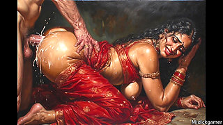 Wife Caught with Her Husband's Boss in Hotel Room Hot Cheating Wife