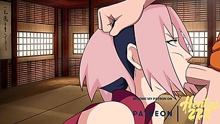 Sakura Deeply Blowjob Naruto Hentai