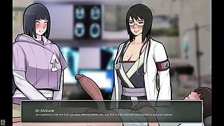 Konoha MILFs #9: Perverted Doctor Jerks Me Off in Front of My Stepmom and Makes Me Cum Hard - EroticGamesNC