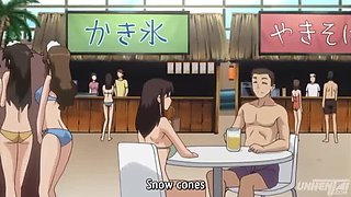 Young Teens' Wild Group Encounter at the Community Pool [Hentai Subtitled]